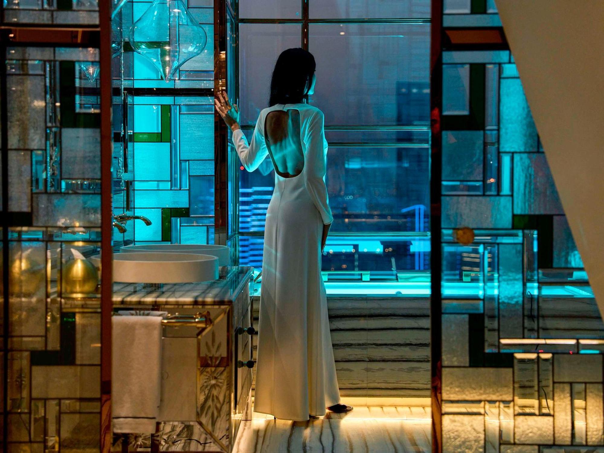 Fairmont Doha Ξενοδοχείο Lusail Εξωτερικό φωτογραφία The interior of the hotel