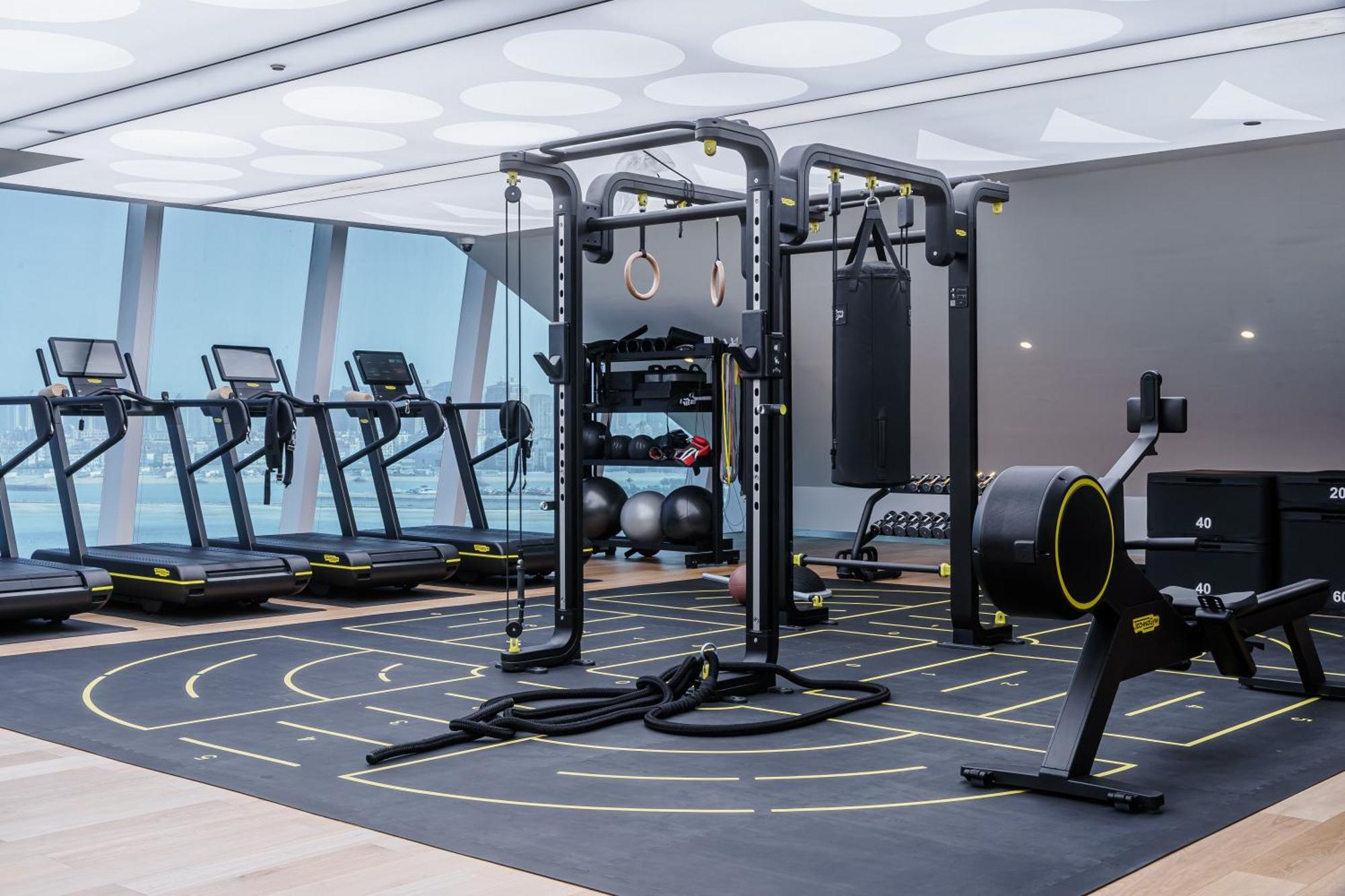 Fairmont Doha Ξενοδοχείο Lusail Εξωτερικό φωτογραφία The gym at the 2012 London Olympics