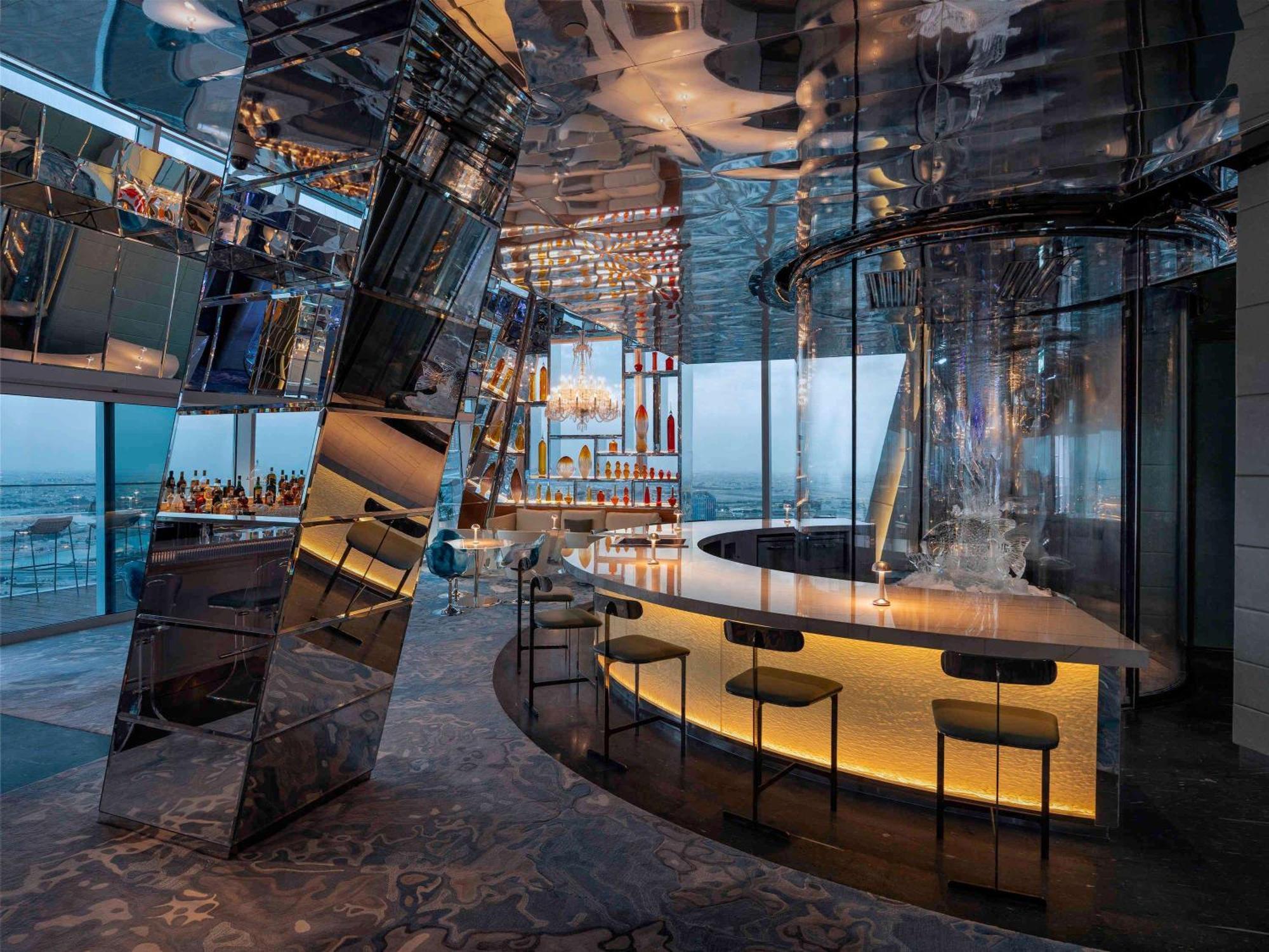 Fairmont Doha Ξενοδοχείο Lusail Εξωτερικό φωτογραφία The bar at the 101 Sky Bar