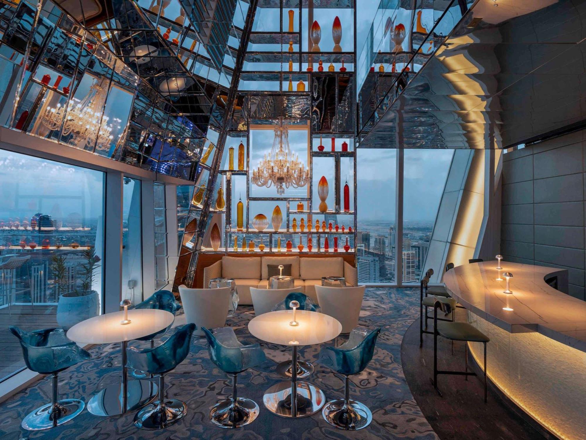 Fairmont Doha Ξενοδοχείο Lusail Εξωτερικό φωτογραφία The Sky Bar