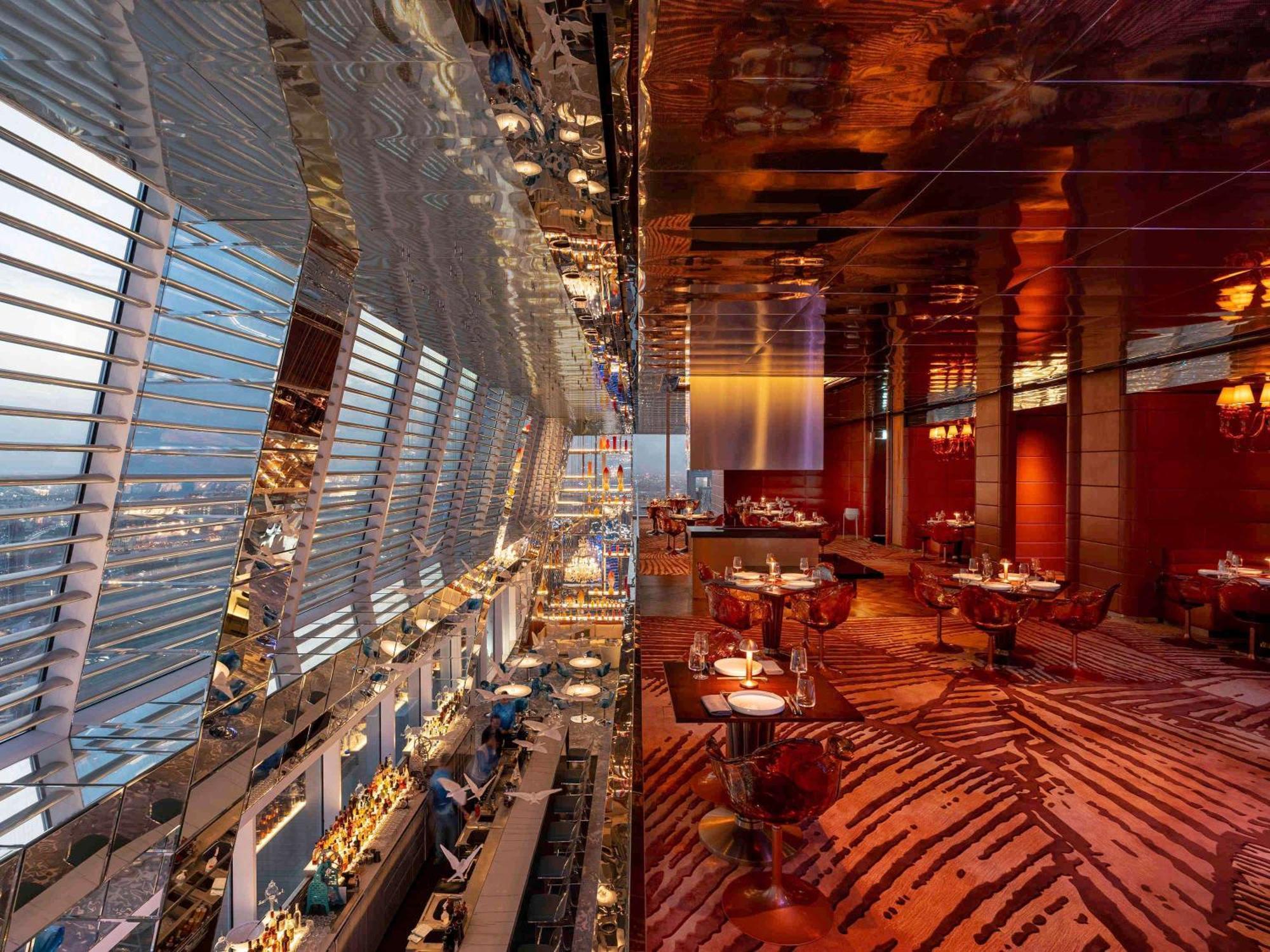 Fairmont Doha Ξενοδοχείο Lusail Εξωτερικό φωτογραφία The interior of the restaurant