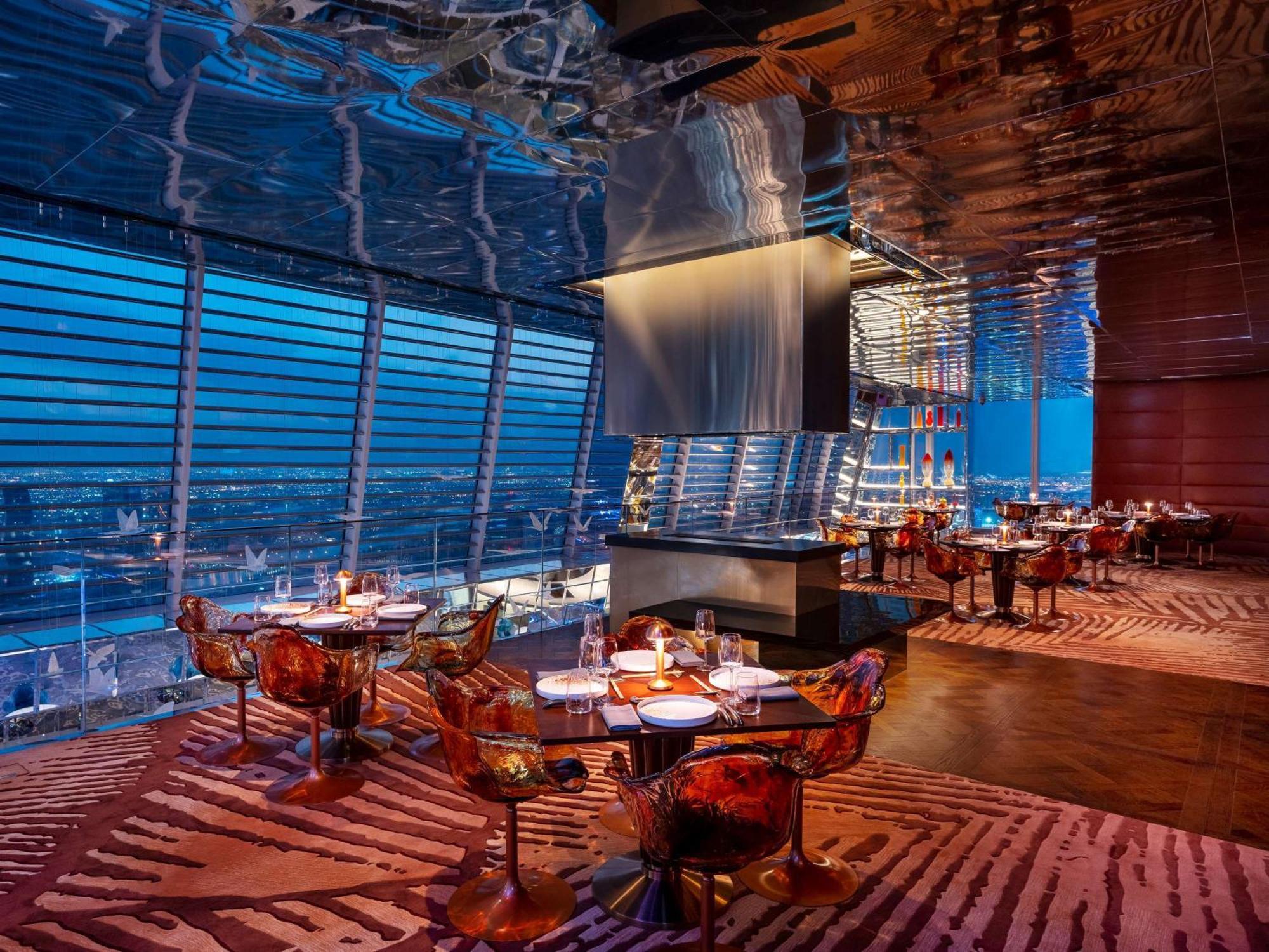 Fairmont Doha Ξενοδοχείο Lusail Εξωτερικό φωτογραφία The interior of the restaurant